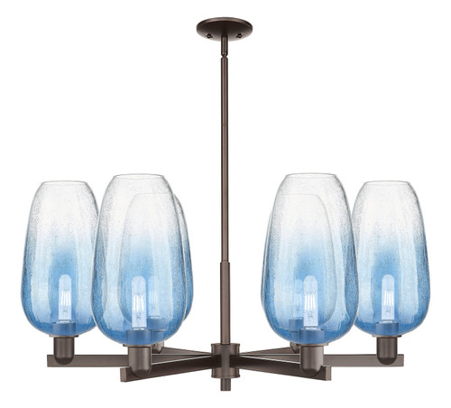 Innovations - 716-6CR-OB-G484-7SB - Six Light Chandelier - Arcadia - Oil Rubbed Bronze
