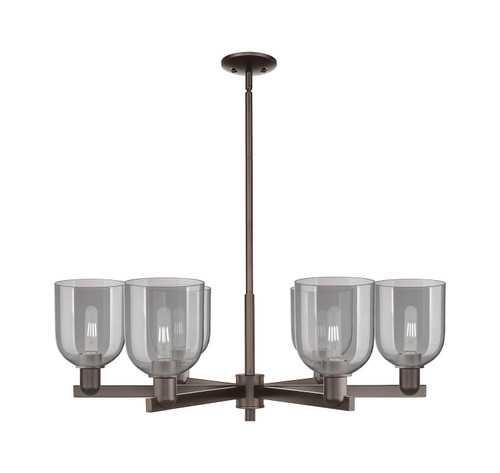 Innovations - 716-6CR-OB-G558-6SM - Six Light Chandelier - Arcadia - Oil Rubbed Bronze