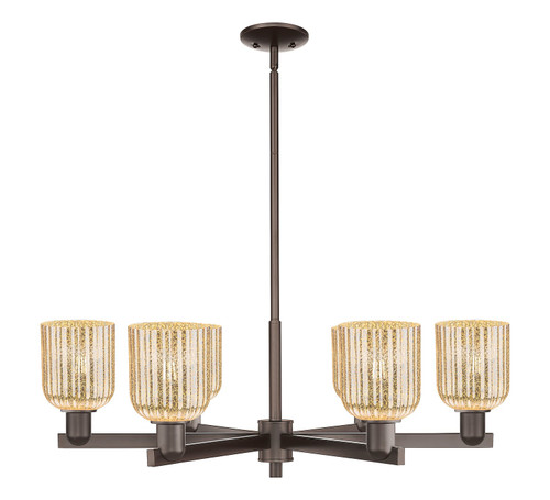 Innovations - 716-6CR-OB-G559-5ME - Six Light Chandelier - Arcadia - Oil Rubbed Bronze
