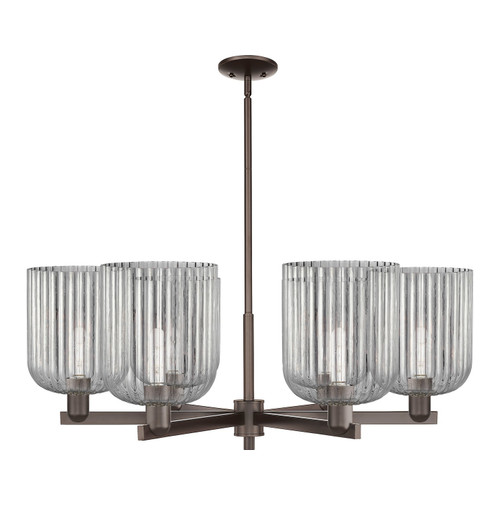 Innovations - 716-6CR-OB-G559-8SM - Six Light Chandelier - Arcadia - Oil Rubbed Bronze