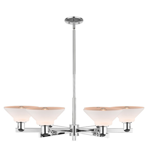 Innovations - 716-6CR-PC-G131 - Six Light Chandelier - Arcadia - Polished Chrome