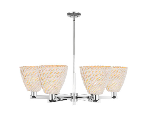 Innovations - 716-6CR-PC-NBD-9-NAT - Six Light Chandelier - Arcadia - Polished Chrome