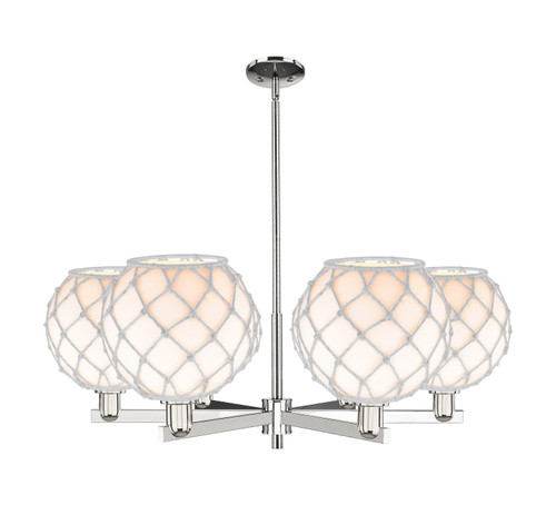 Innovations - 716-6CR-PN-G121-10RW - Six Light Chandelier - Arcadia - Polished Nickel