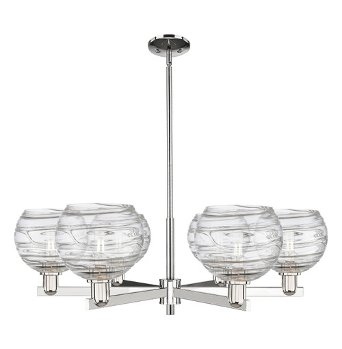 Innovations - 716-6CR-PN-G1213-8CL - Six Light Chandelier - Arcadia - Polished Nickel