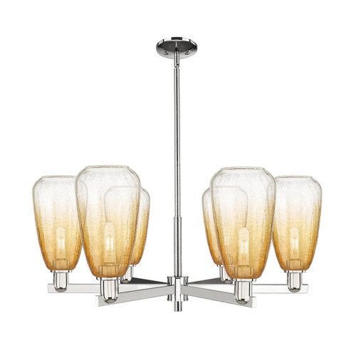 Innovations - 716-6CR-PN-G480-6AM - Six Light Chandelier - Arcadia - Polished Nickel
