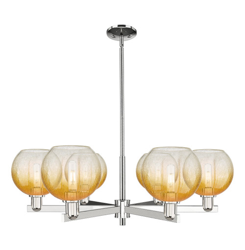 Innovations - 716-6CR-PN-G483-8AM - Six Light Chandelier - Arcadia - Polished Nickel