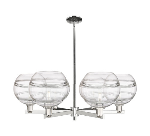 Innovations - 716-6CR-PN-G556-10CL - Six Light Chandelier - Arcadia - Polished Nickel