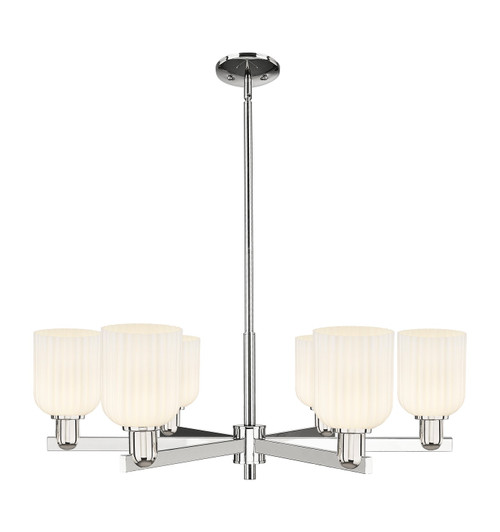 Innovations - 716-6CR-PN-G559-5GWH - Six Light Chandelier - Arcadia - Polished Nickel