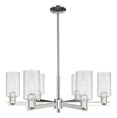 Innovations - 716-6CR-PN-G804 - Six Light Chandelier - Arcadia - Polished Nickel