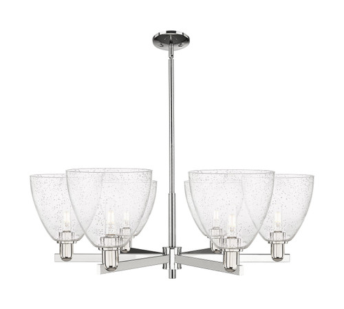Innovations - 716-6CR-PN-GBD-94 - Six Light Chandelier - Arcadia - Polished Nickel