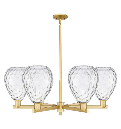 Innovations - 716-6CR-SG-G372 - Six Light Chandelier - Arcadia - Satin Gold