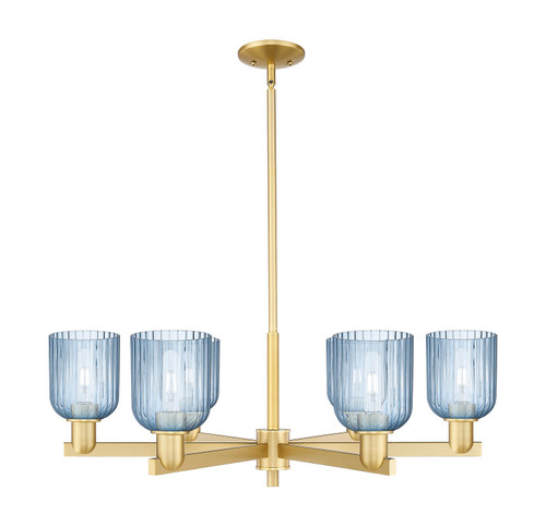 Innovations - 716-6CR-SG-G559-5BL - Six Light Chandelier - Arcadia - Satin Gold