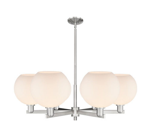 Innovations - 716-6CR-SN-G121-10 - Six Light Chandelier - Arcadia - Satin Nickel
