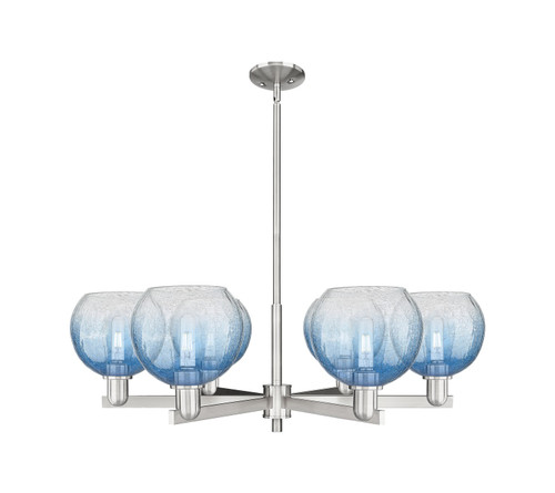 Innovations - 716-6CR-SN-G483-8SB - Six Light Chandelier - Arcadia - Satin Nickel