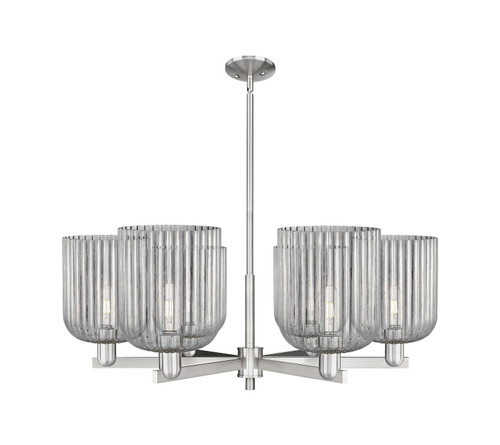 Innovations - 716-6CR-SN-G559-8SM - Six Light Chandelier - Arcadia - Satin Nickel