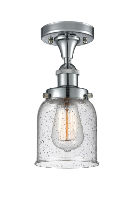 manufacturer_finish:Polished Chrome|manufacturer_glass:Seedy Small Bell|light_output:600.00lm|color_temperature:2700K|cri:90