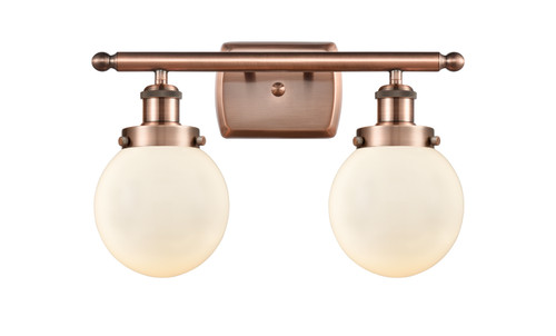 manufacturer_finish:Antique Copper|manufacturer_glass:Cased Matte White Beacon|light_output:220.00lm|color_temperature:2200K|cri:99