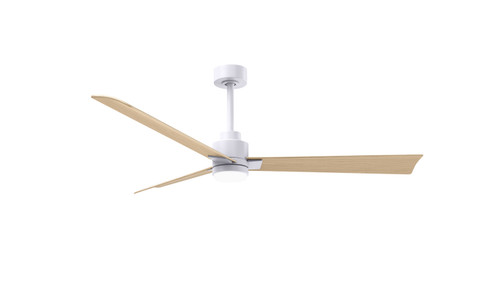 Matthews Fan Company - AKLK-MWH-LM-56 - 56 Ceiling Fan - Alessandra - LK - Matte White