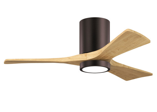 Matthews Fan Company - IR3HLK-BB-LM-42 - 42 Ceiling Fan - Irene-3HLK - Brushed Bronze