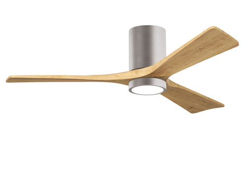 Matthews Fan Company - IR3HLK-BN-LM-52 - 52 Ceiling Fan - Irene-3HLK - Brushed Nickel