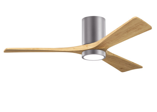 Matthews Fan Company - IR3HLK-BP-LM-52 - 52 Ceiling Fan - Irene-3HLK - Brushed Pewter
