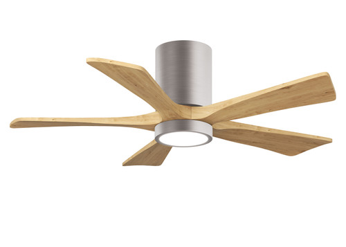 Matthews Fan Company - IR5HLK-BN-LM-42 - 42 Ceiling Fan - Irene-5HLK - Brushed Nickel