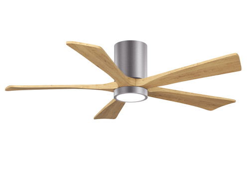 Matthews Fan Company - IR5HLK-BP-LM-52 - 52 Ceiling Fan - Irene-5HLK - Brushed Nickel