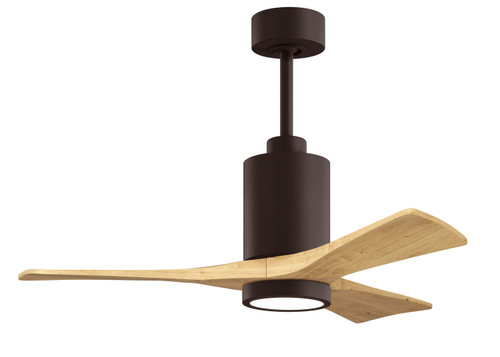 Matthews Fan Company - PA3-TB-LM-42 - 42 Ceiling Fan - Patricia-3 - Textured Bronze