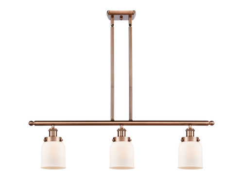 manufacturer_finish:Antique Copper|manufacturer_glass:Cased Matte White Small Bell|light_output:220.00lm|color_temperature:2200K|cri:99