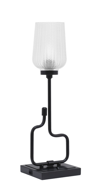 Toltec Lighting - 60-MB-4250 - One Light Accent Lamp - Sandia - Matte Black