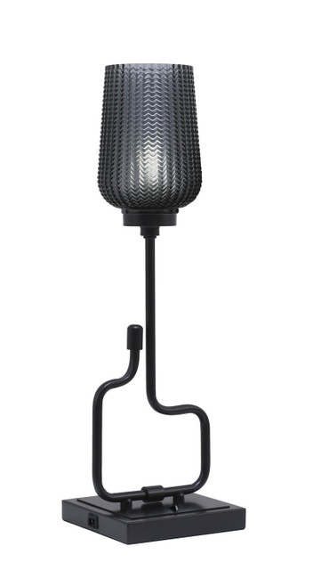 Toltec Lighting - 60-MB-4252 - One Light Accent Lamp - Sandia - Matte Black