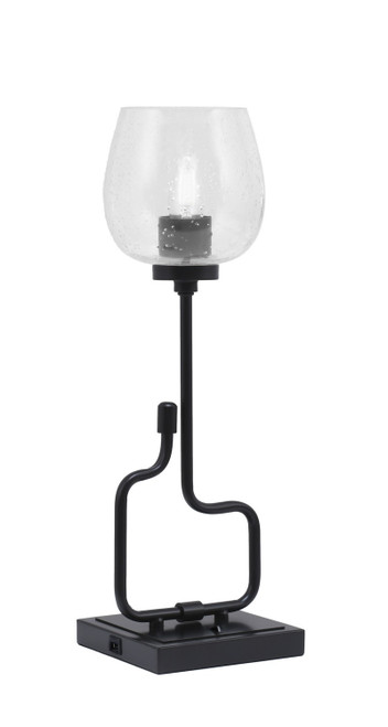 Toltec Lighting - 60-MB-4810 - One Light Accent Lamp - Sandia - Matte Black