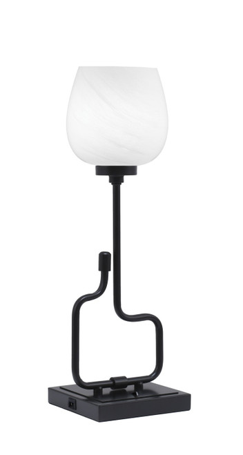 Toltec Lighting - 60-MB-4811 - One Light Accent Lamp - Sandia - Matte Black