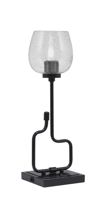 Toltec Lighting - 60-MB-4812 - One Light Accent Lamp - Sandia - Matte Black