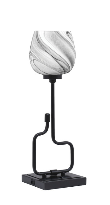 Toltec Lighting - 60-MB-4819 - One Light Accent Lamp - Sandia - Matte Black