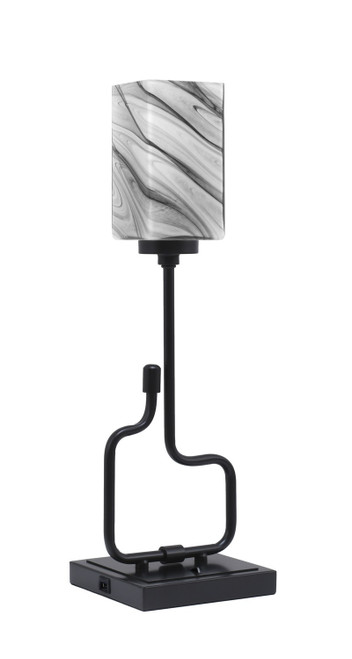 Toltec Lighting - 60-MB-549 - One Light Accent Lamp - Sandia - Matte Black