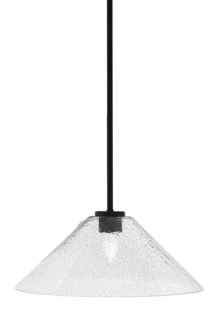 Toltec Lighting - 6201-MB-2162 - One Light Pendant - Sandia - Matte Black