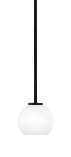 Toltec Lighting - 6201-MB-4101 - One Light Mini Pendant - Sandia - Matte Black