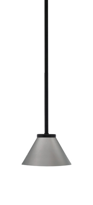 Toltec Lighting - 6201-MB-421-GP - One Light Mini Pendant - Sandia - Matte Black