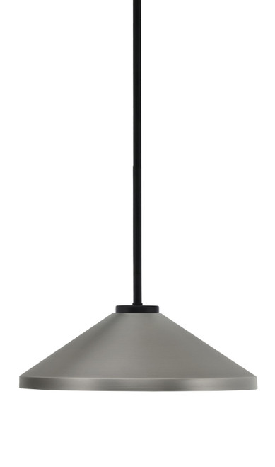 Toltec Lighting - 6201-MB-424-GP - One Light Mini Pendant - Sandia - Matte Black