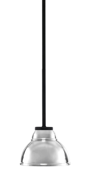 Toltec Lighting - 6201-MB-427-CH - One Light Mini Pendant - Sandia - Matte Black