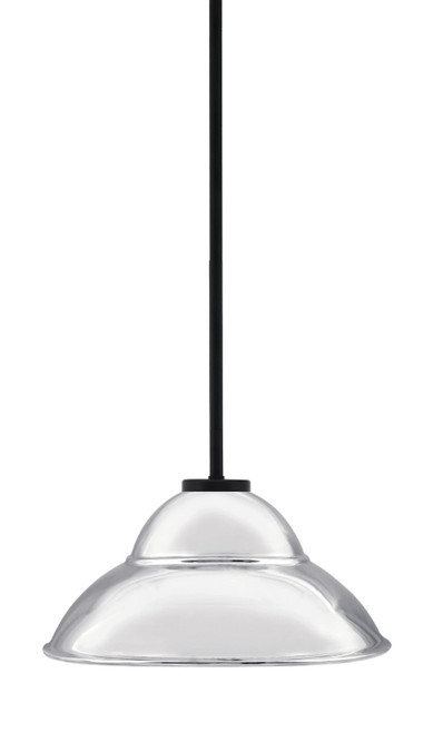 Toltec Lighting - 6201-MB-428-CH - One Light Pendant - Sandia - Matte Black