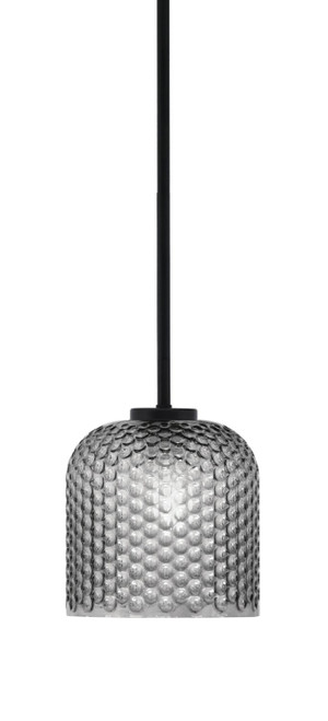 Toltec Lighting - 6201-MB-4912 - One Light Mini Pendant - Sandia - Matte Black