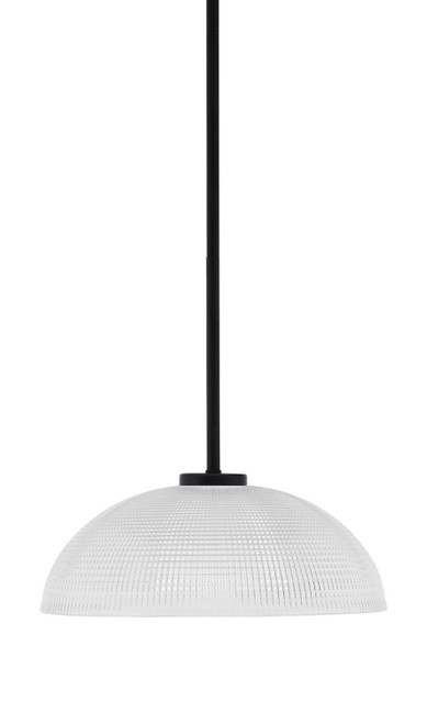 Toltec Lighting - 6201-MB-540 - One Light Pendant - Sandia - Matte Black