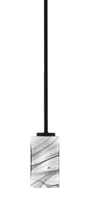 Toltec Lighting - 6201-MB-549 - One Light Mini Pendant - Sandia - Matte Black