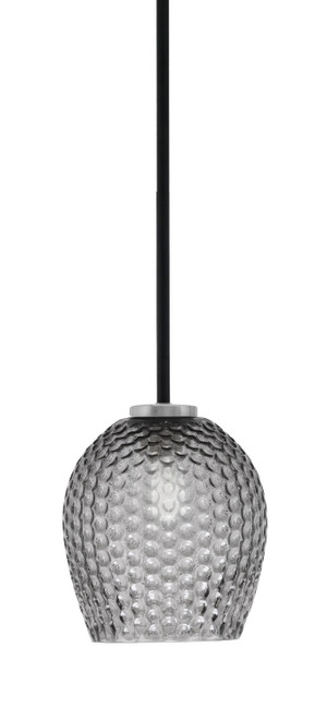 Toltec Lighting - 6201-MBGP-4902 - One Light Mini Pendant - Sandia - Matte Black & Graphite