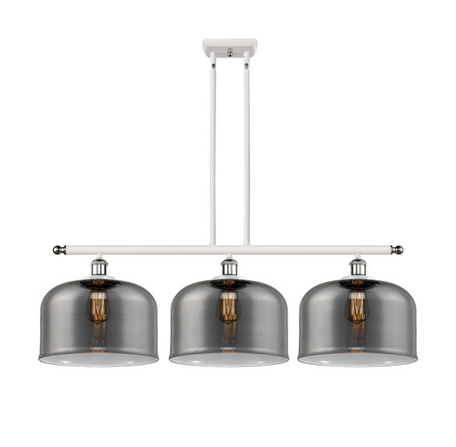 Innovations - 916-3I-WPC-G73-L - Three Light Island Pendant - Ballston Urban - White Polished Chrome