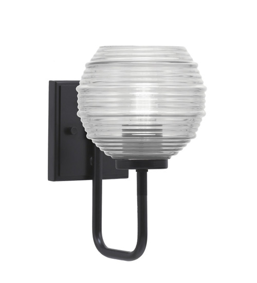Toltec Lighting - 6221-MB-5110 - One Light Wall Sconce - Sandia - Matte Black