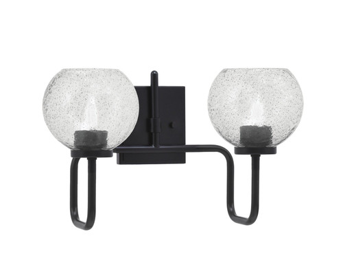 Toltec Lighting - 6222-MB-4102 - Two Light Bath Bar - Sandia - Matte Black
