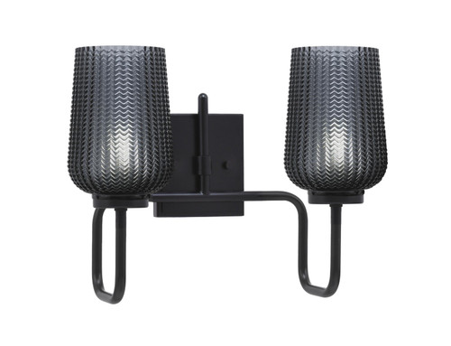 Toltec Lighting - 6222-MB-4252 - Two Light Bath Bar - Sandia - Matte Black